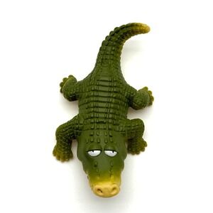 Alligator Toy Figure Green Crocodile Reptile Miniature